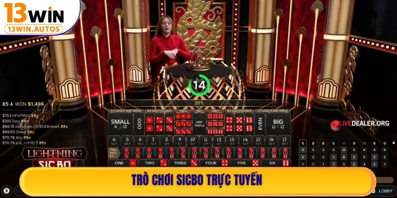 Trò chơi Sicbo trực tuyến