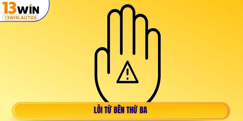 Lỗi từ bên thứ ba